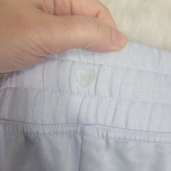 WildFox Sweat Pink Blue Dip Dye Ombre Sky Cropped Jogger Sweatpants Small - Picture 11 of 12